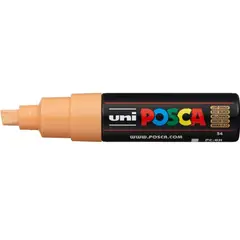 UNI POSCA - Marcador 8k - Original Japonés NARANJA PALIDO