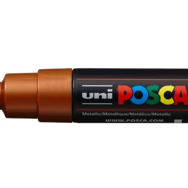UNI POSCA - Uni Posca Marcador 8k - Original Japonés BRONCE