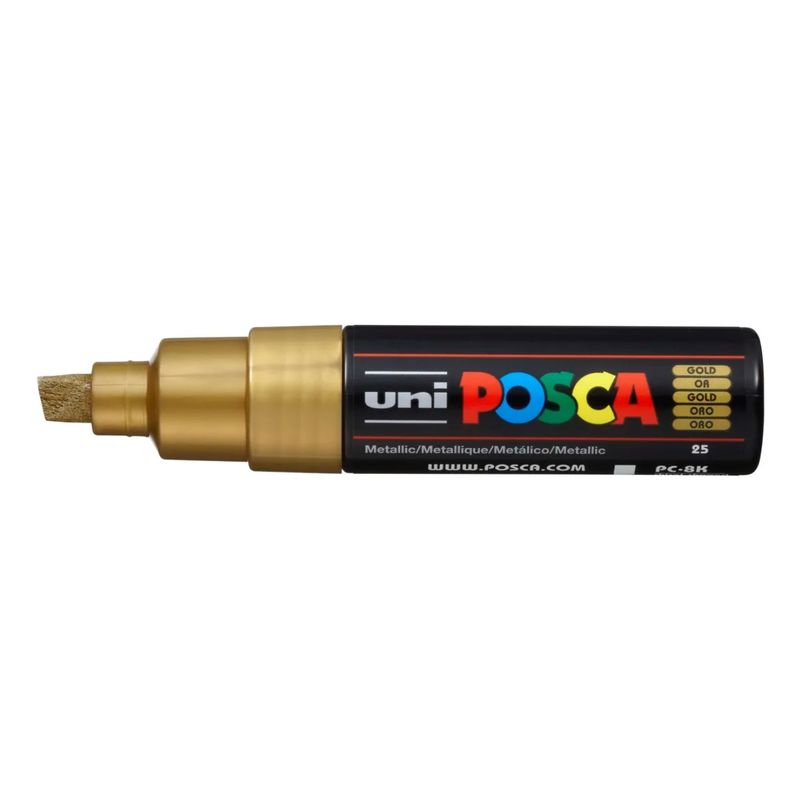 UNI POSCA - Uni Posca Marcador 8k - Original Japonés ORO