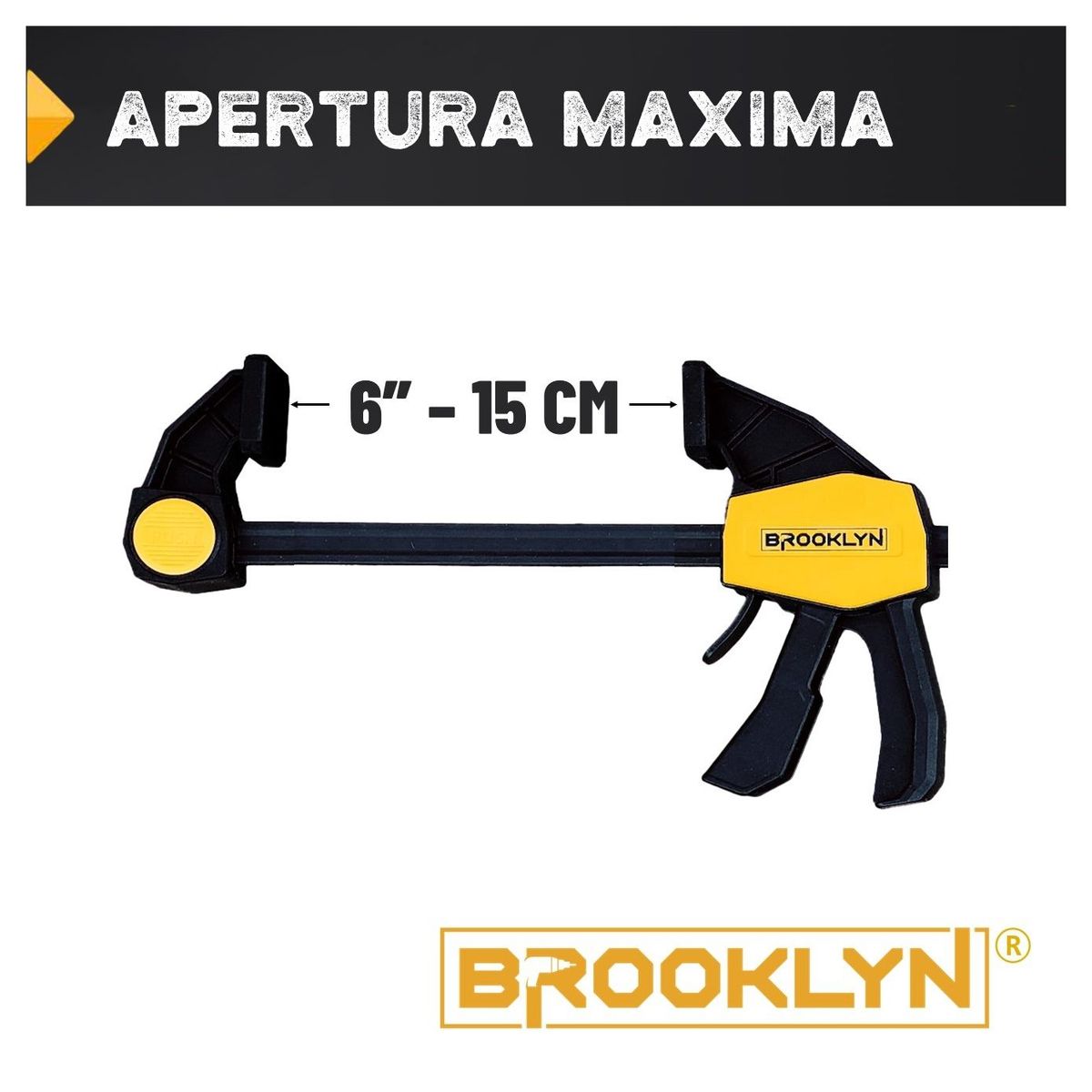 BROOKLYN - Prensas Carpinteria Sargento Set 2 de 6 pulgadas Brooklyn