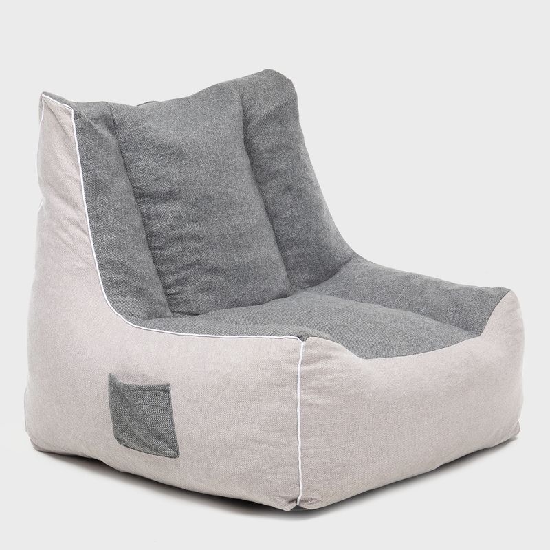 RELAN - Sillón Pouf / Puff Velvet R2 Rosado Relan