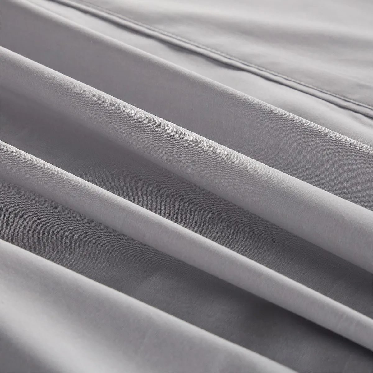 ROSEN - Sábana Rosen 200 Hilos Algodón Lisa Plata 1,5 Plazas