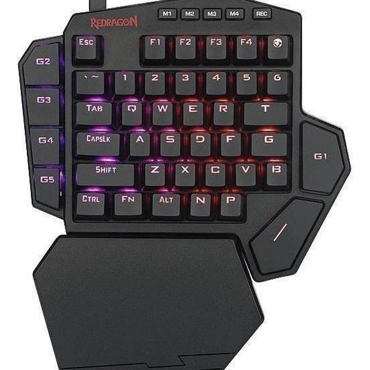 REDRAGON - Teclado Mecanico Para Una Mano Diti K585rgb
