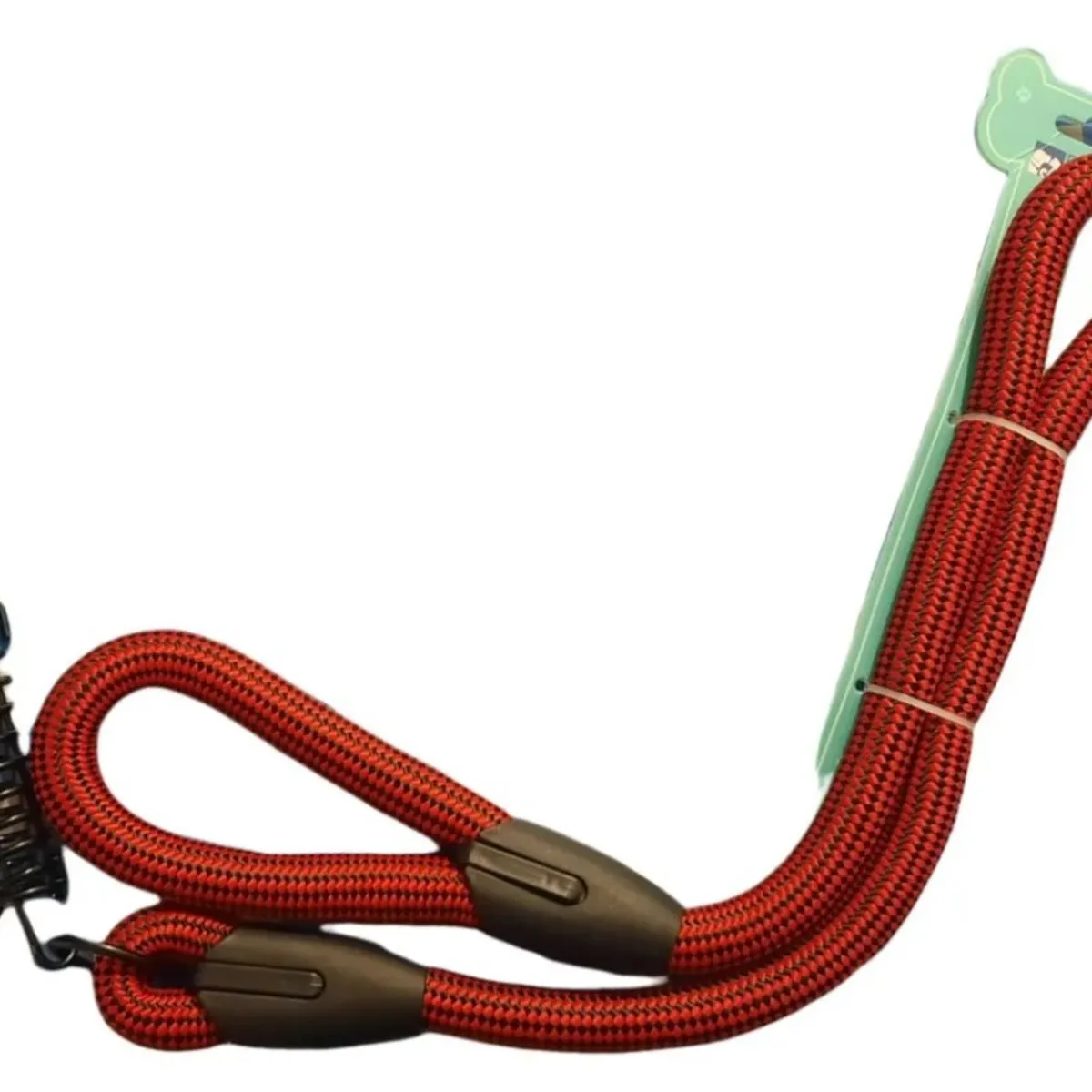 GENERICO - Correa Cuerda Anti Tiron Resorte Raza Mediana Grande 120mt