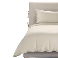 Funda Plumón Lino-Algodón Pure Liso 1 Plaza Arena