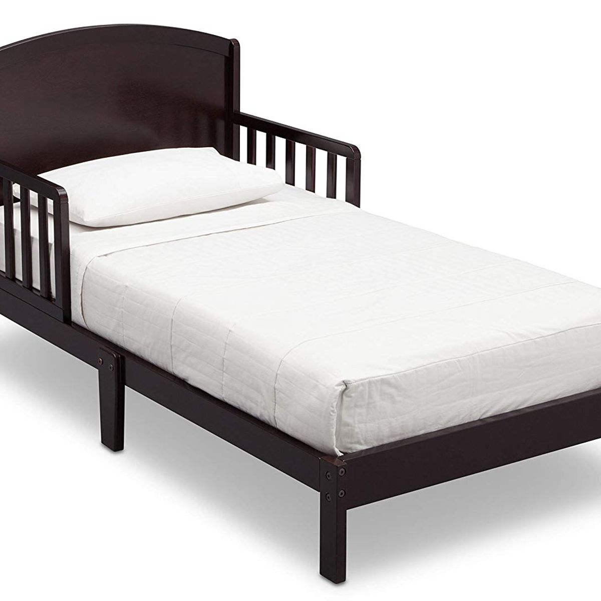 DELTA CHILDREN - Cama de Transición madera solida Abby Chocolate