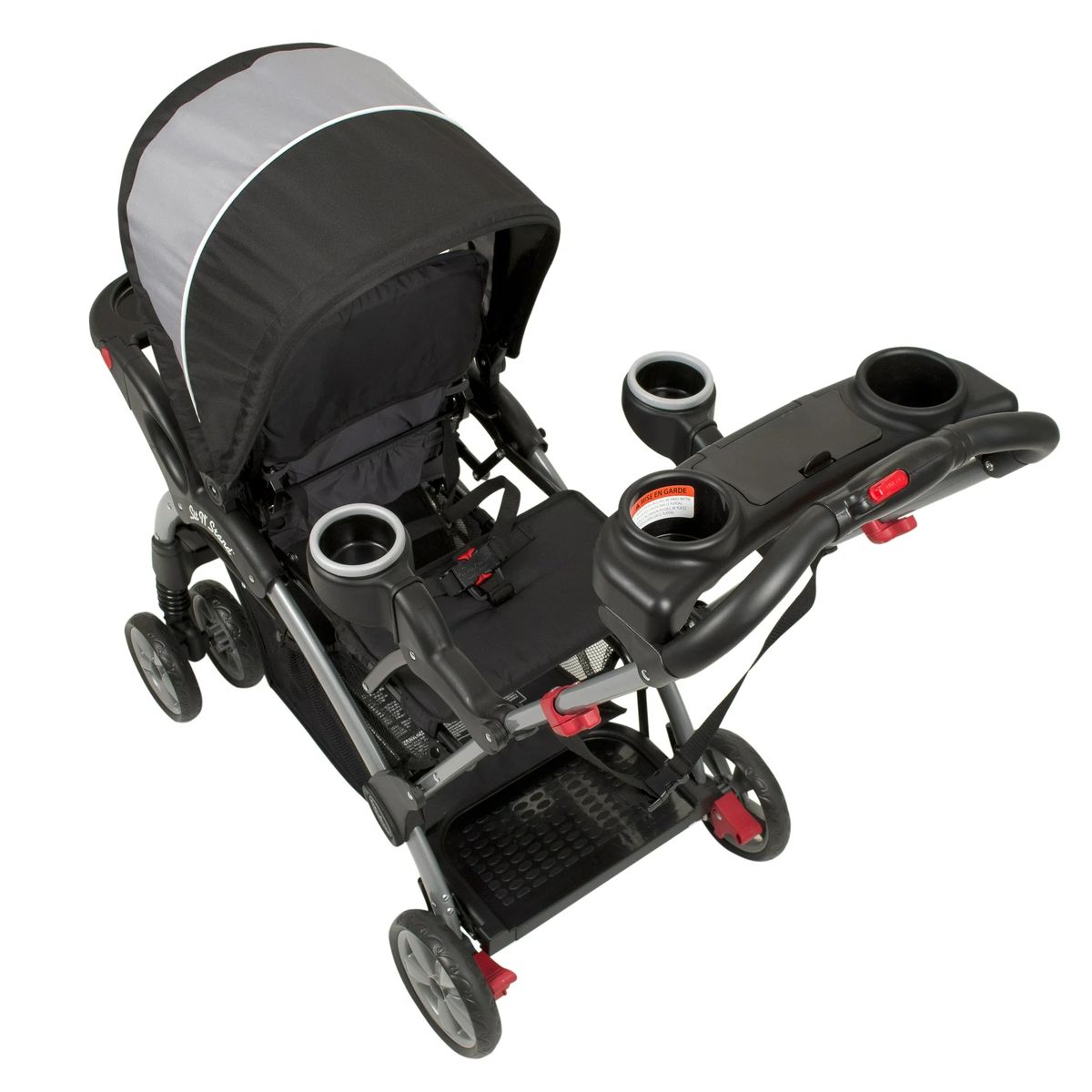 BABY TREND - COCHE DOBLE HERMANO MAYOR Y MENOR SIT STAND PHANTOM ORIGINAL