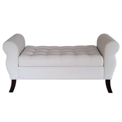 Imagen 2 del producto Banqueta Baúl Diva Color Crudo