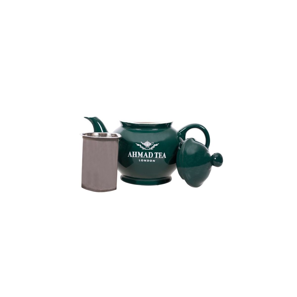 AHMAD TEA - tetera ahmad con infusor 850ml + 4 tazas