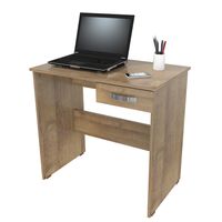 Escritorio 1 cajón 75cmx80cmx40 cm amaretto