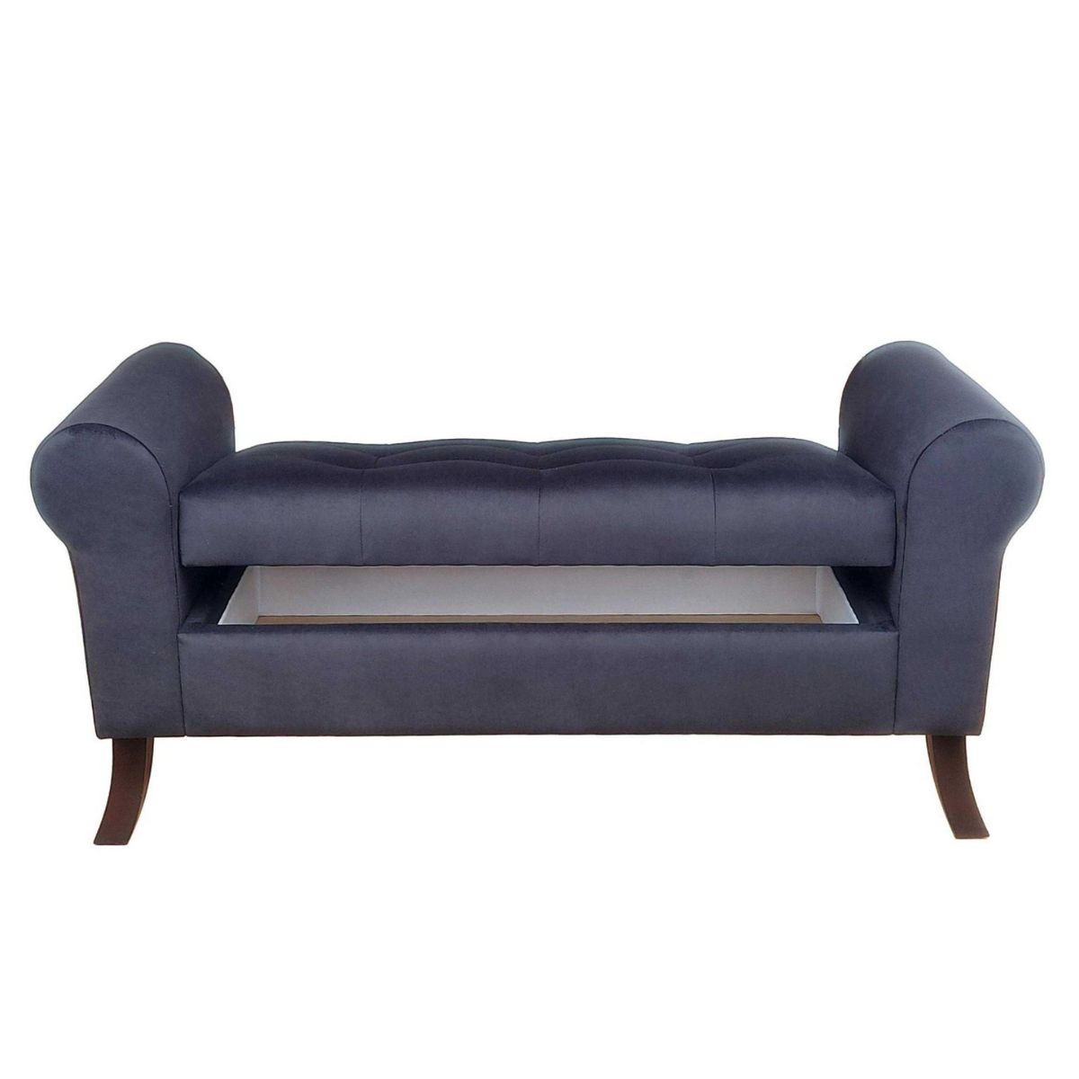 GENERICO - Banqueta Baúl Alejandria Color Negro