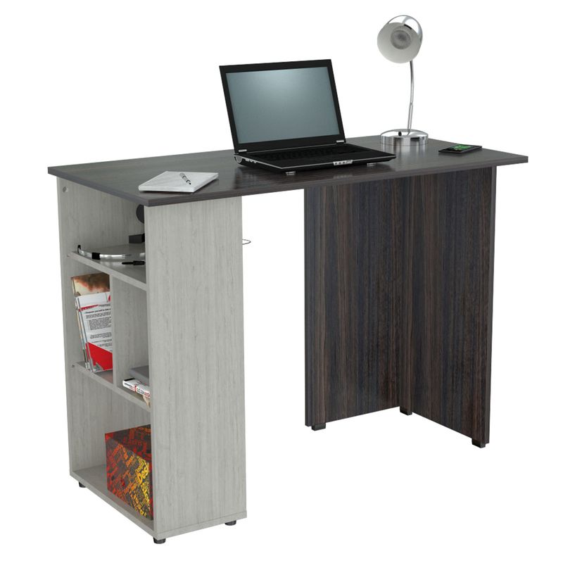 INVAL - Escritorio 75cm x 100cm x 50cm Tabacochic Chantilly