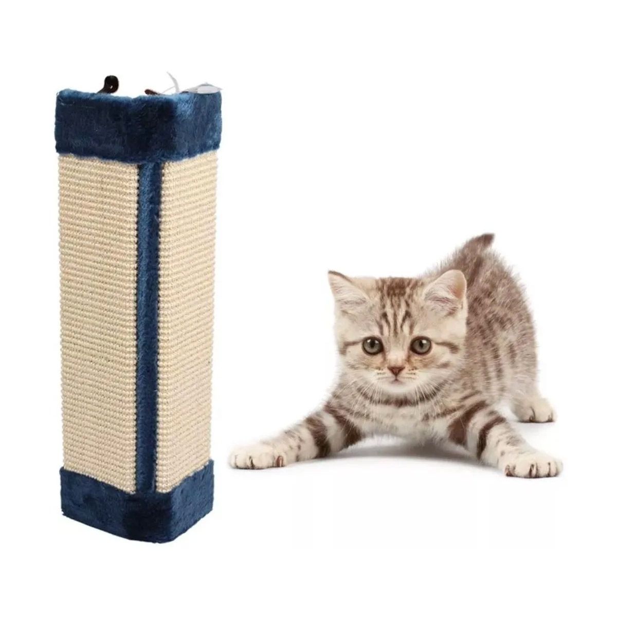 GENERICO - Rascador De Pared Gato Esquinero Sillón Más Catnip