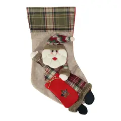 PROPLASTIC - BOTA NAVIDEÑA TELA