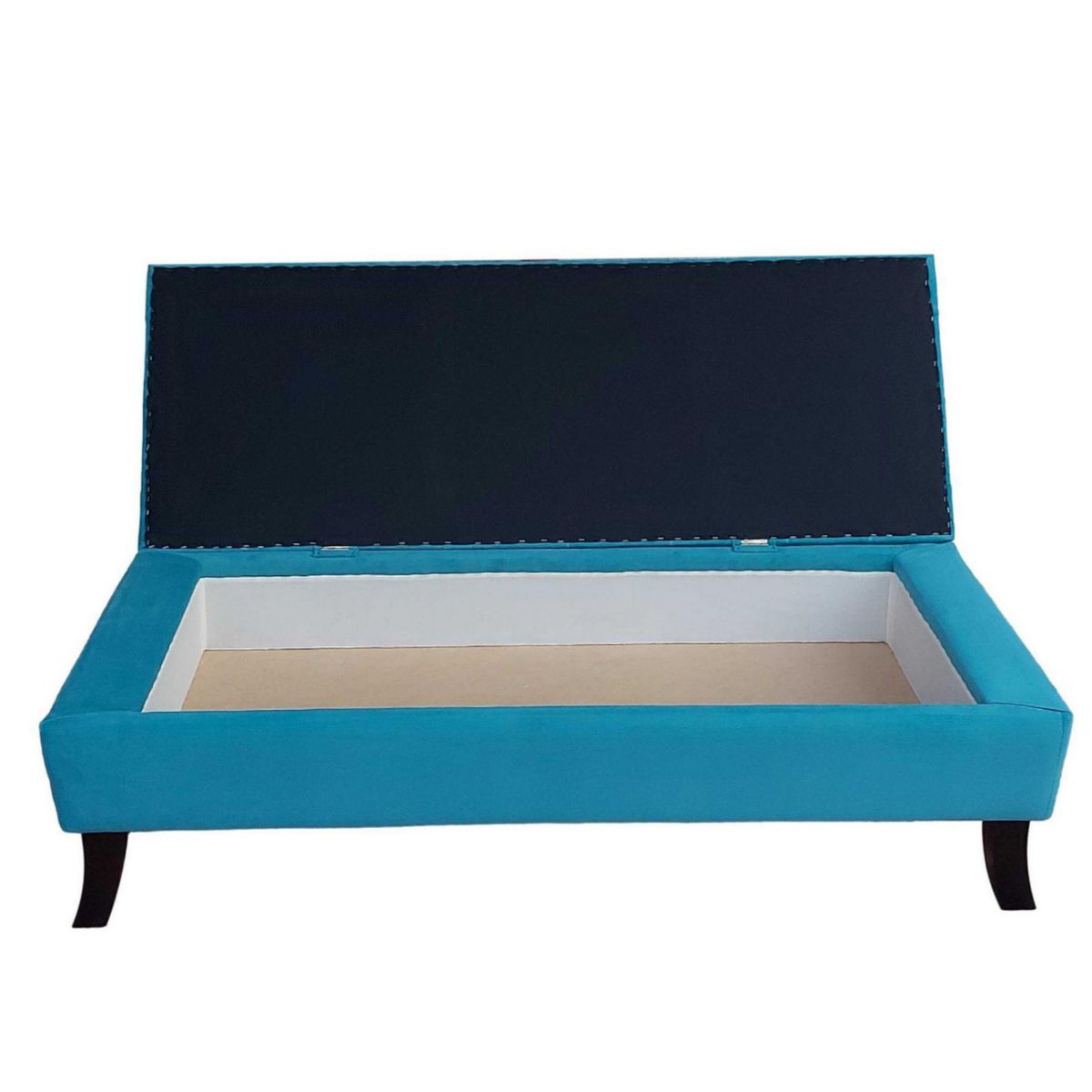 GENERICO - Banqueta Baúl Portofino Color Turquesa.