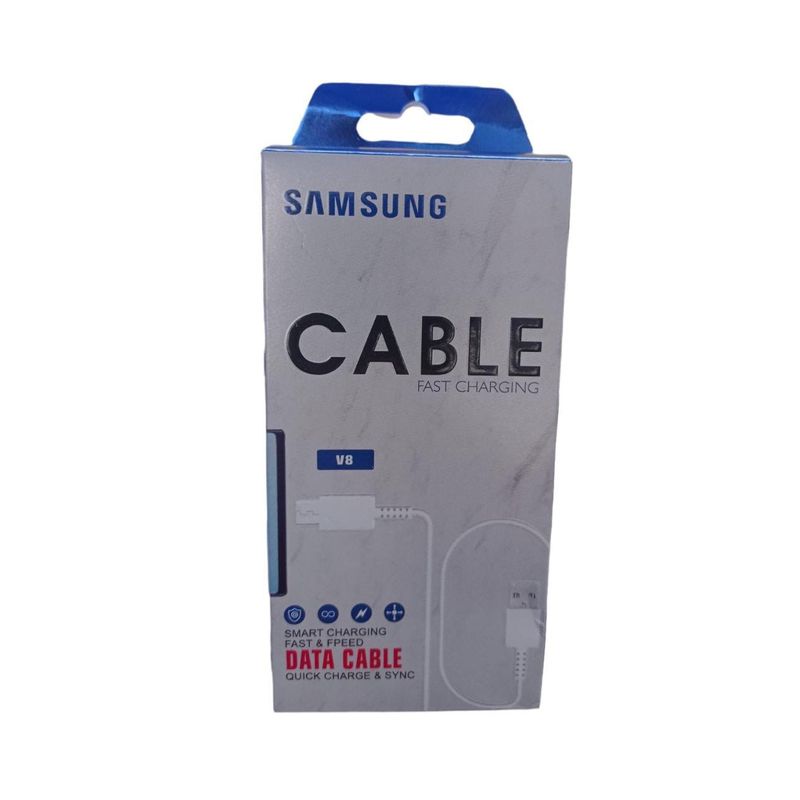 SAMSUNG - Cable usb Tipo V8 carga rapida Samsung