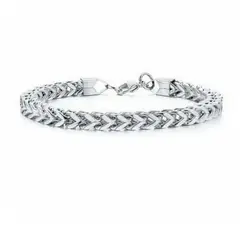 KUANGYE - Pulsera Masculina Acero Quirúrgico Hombre Moda - Brazalete