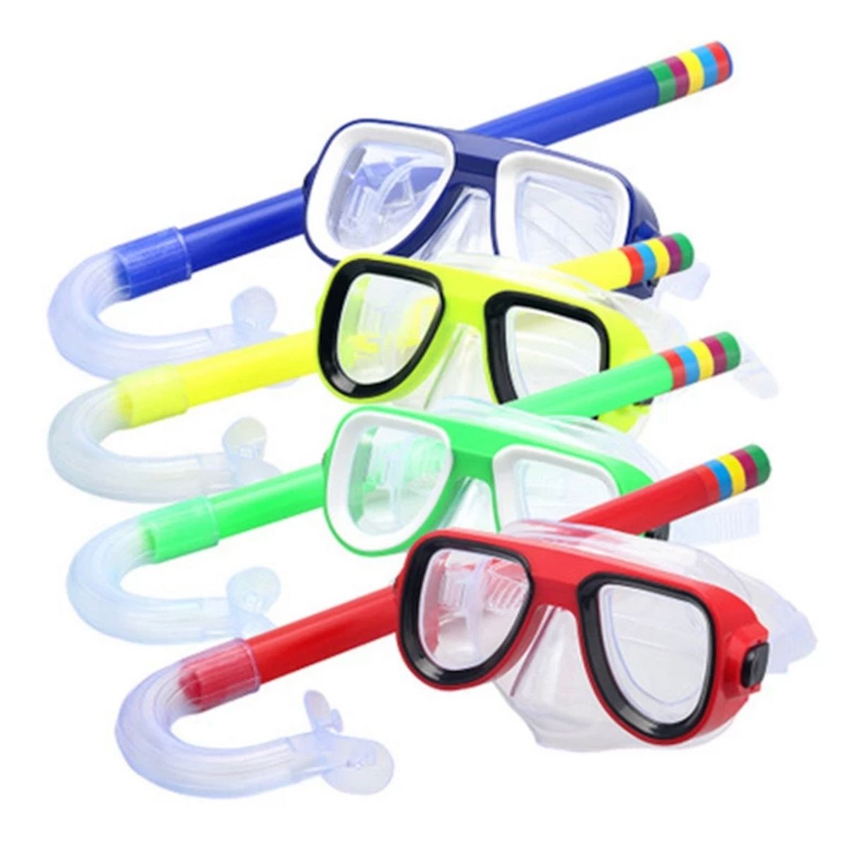 UNIVERSAL - Pack de 4 Set Snorkel Infantil Buceo