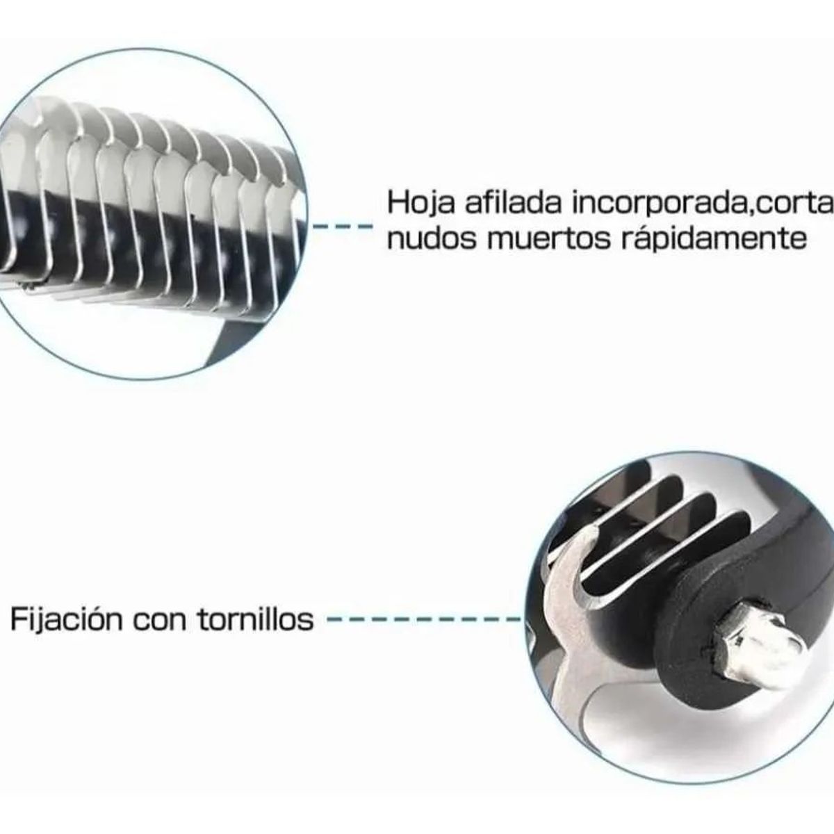 KUANGYE - Cepillo Elimina Nudos Y Pelo Muerto Deslanador Razas Grandes