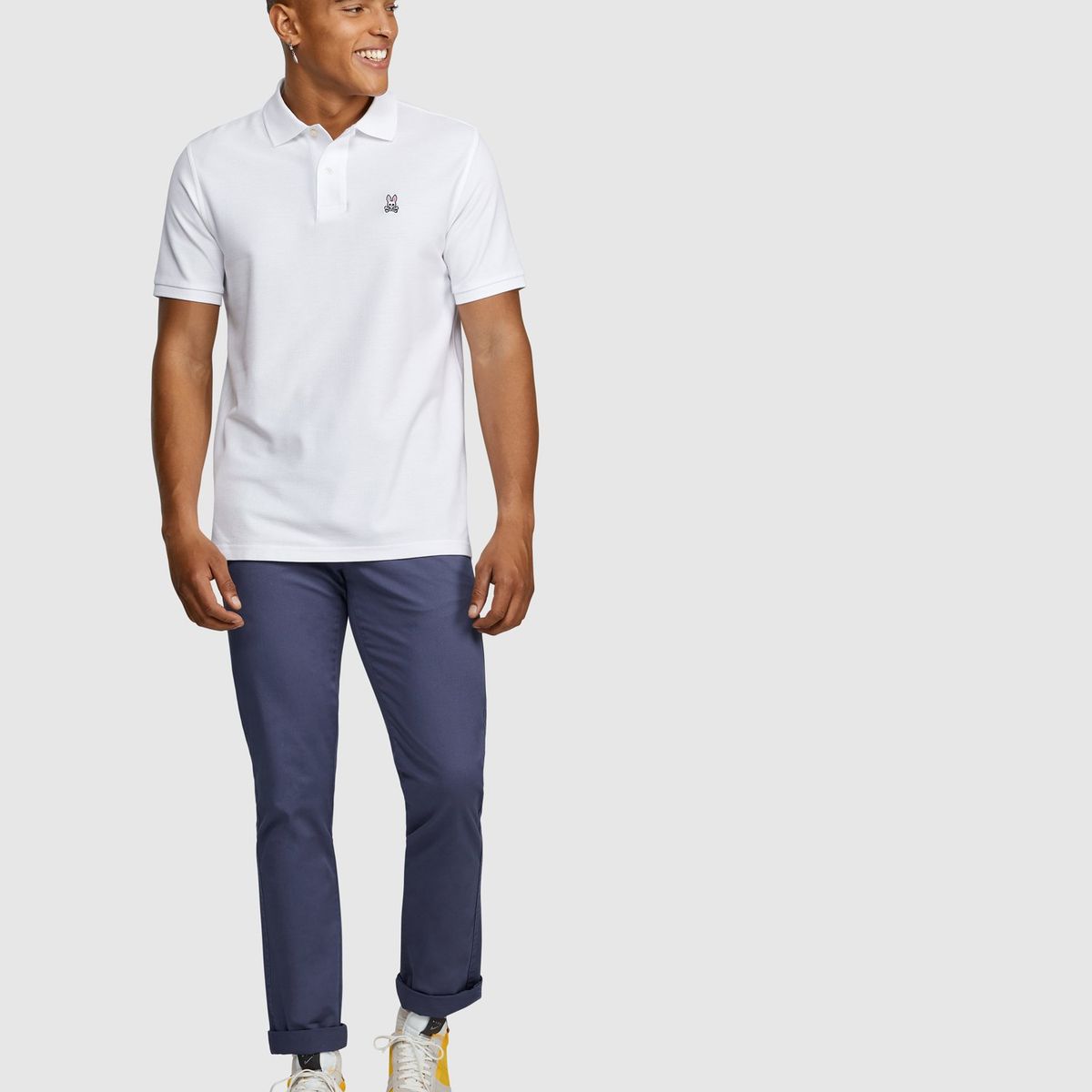 PSYCHO BUNNY - POLO CLASICA MANGA CORTA