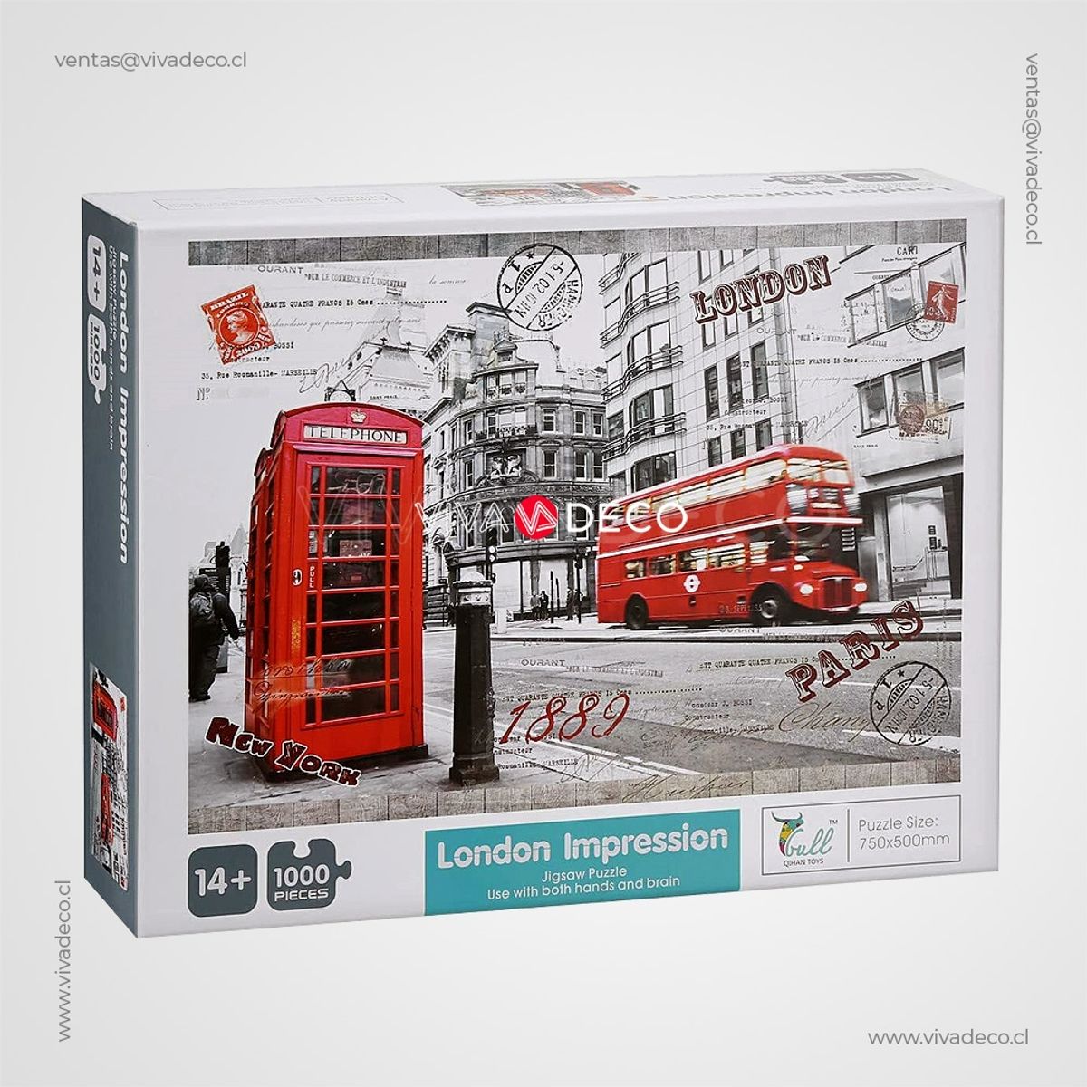 UNIVERSAL - Puzzle 1000 Piezas London
