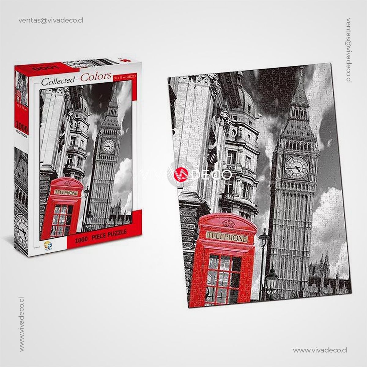 UNIVERSAL - Puzzle 1000 Piezas Big Ben