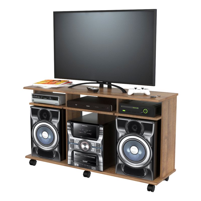 INVAL - Rack TV 50 "  Amaretto 66,5cm x 120cm x 36cm