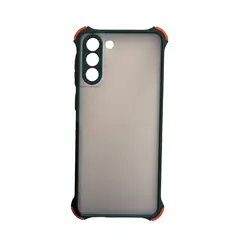 GENERICO - Carcasa Silicona Verde Con Borde Antishock Para Samsung S21 Plus