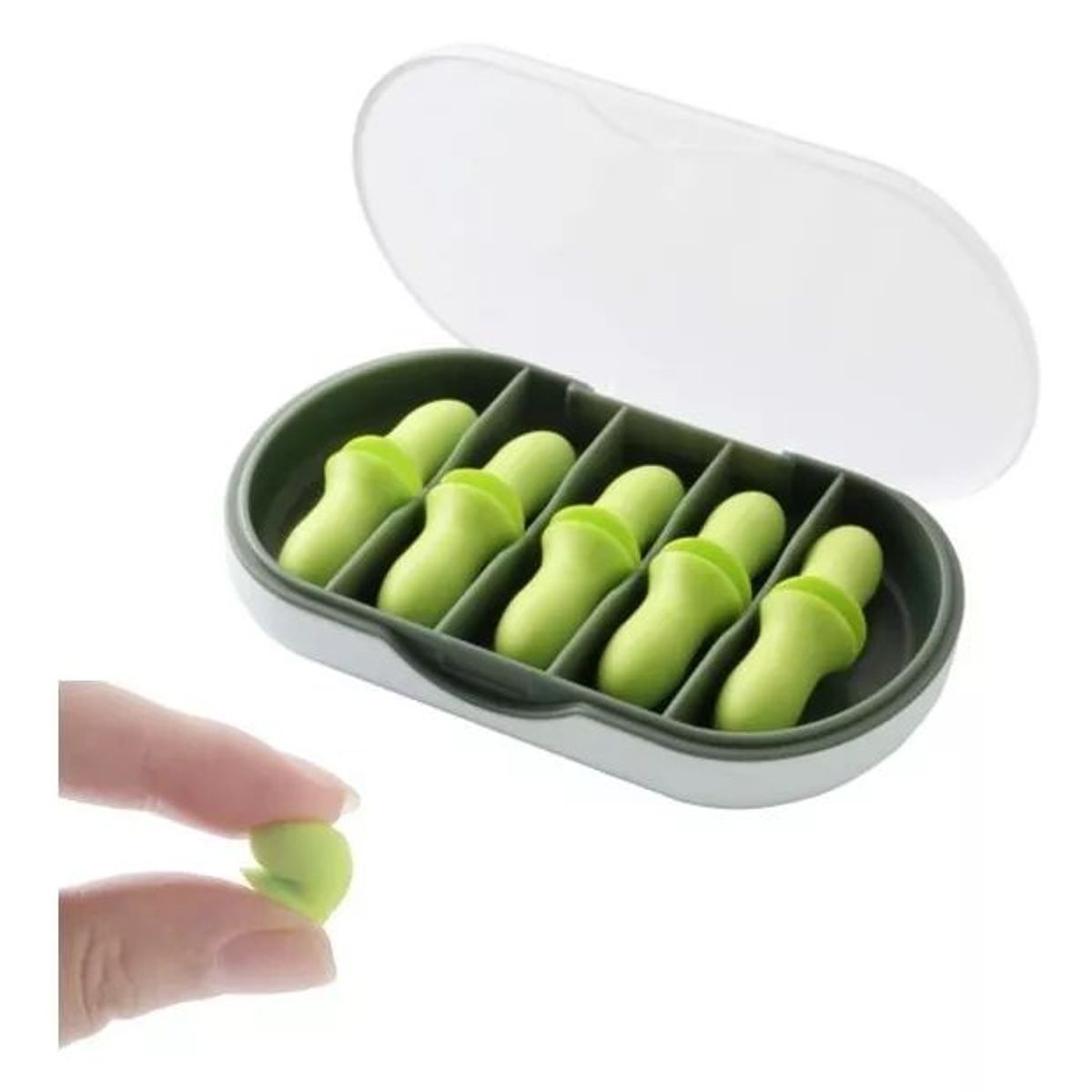 KUANGYE - Caja De Tapones De Oídos Antiruido Para Dormir