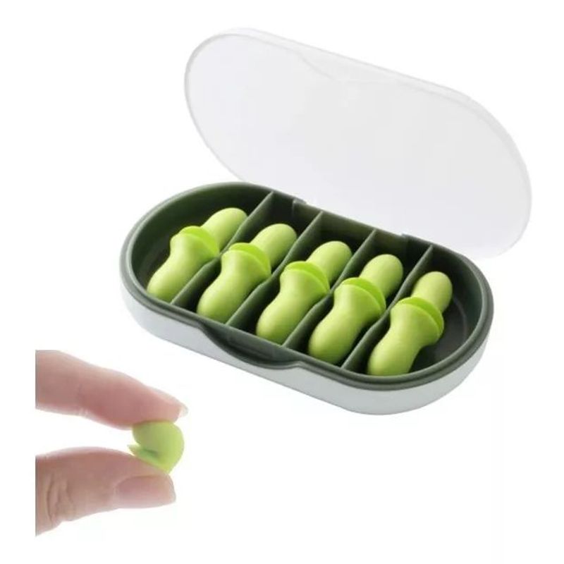 KUANGYE - Caja De Tapones De Oídos Antiruido Para Dormir