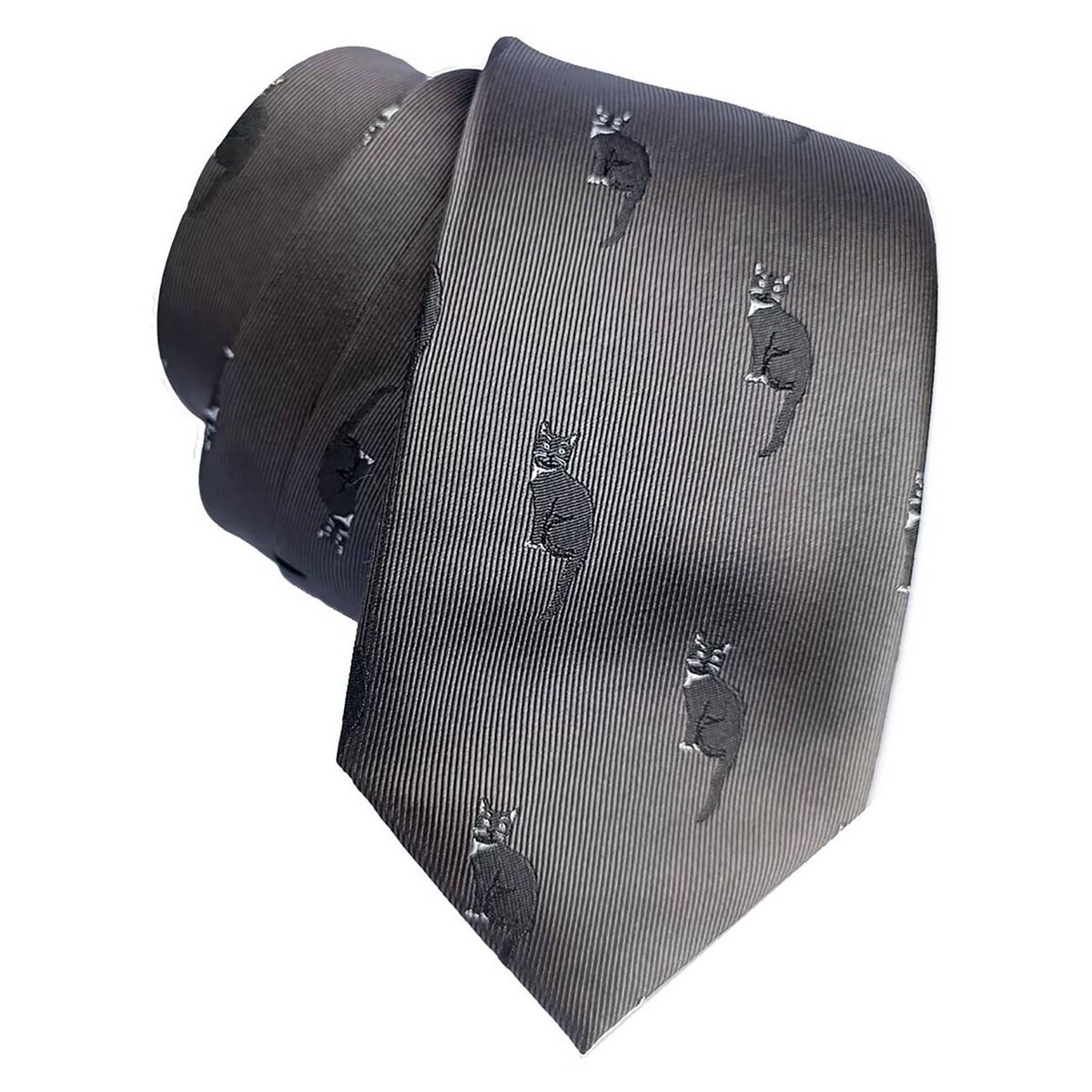 LUCIA CORBATAS - Corbata hombre seda Gatos Luciacorbatas