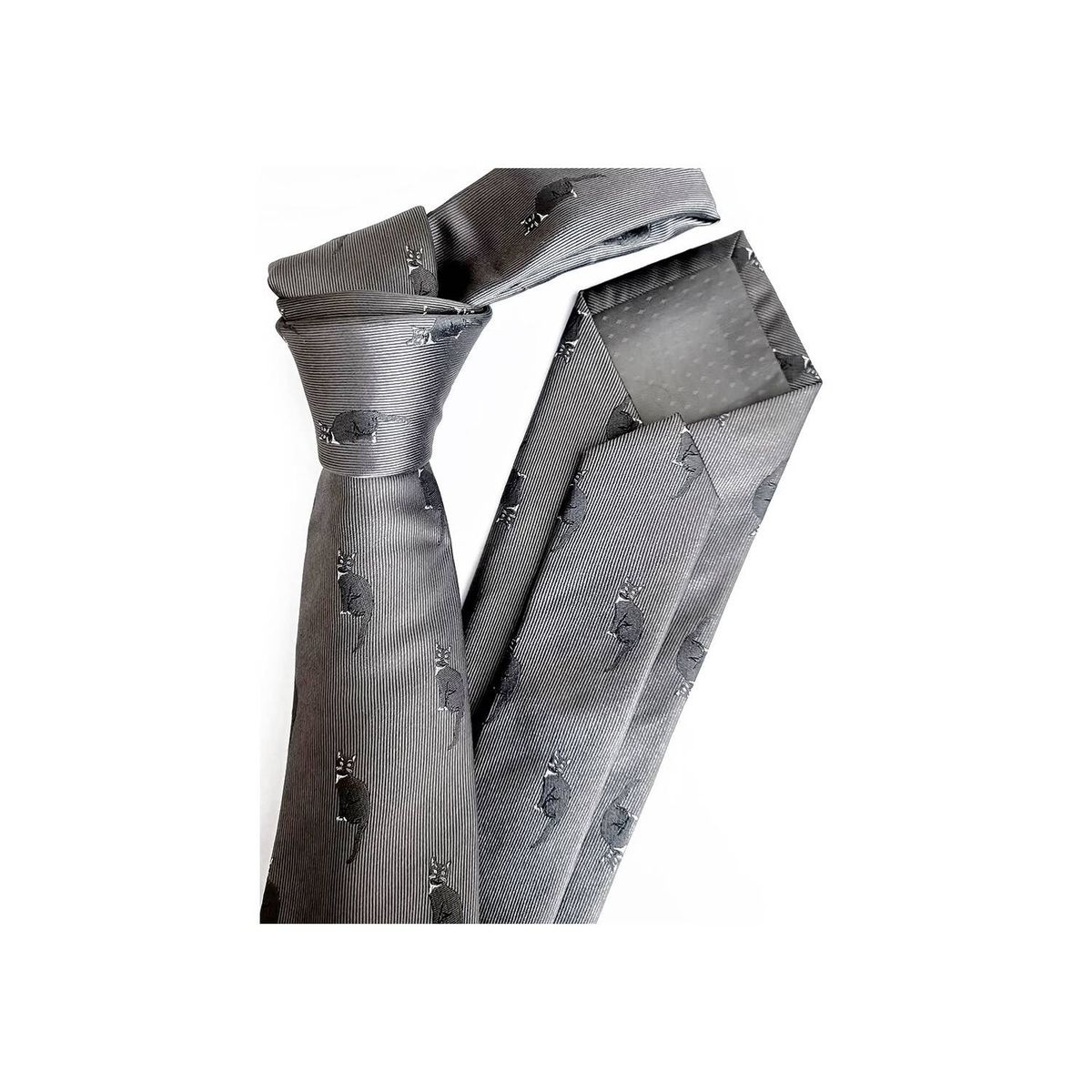 LUCIA CORBATAS - Corbata hombre seda Gatos Luciacorbatas