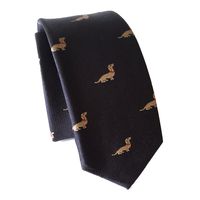 Corbata seda salchi redcollar Luciacorbatas