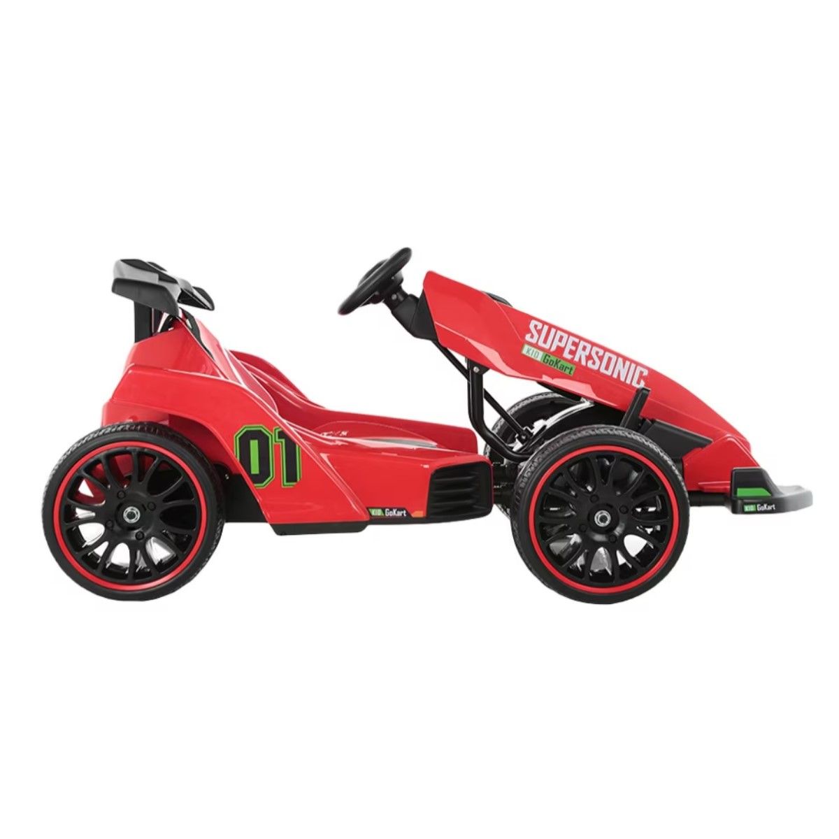 MUNDO ONLINE - Auto Eléctrico Go Kart F1 Con Control Luz Y Sonido Rojo