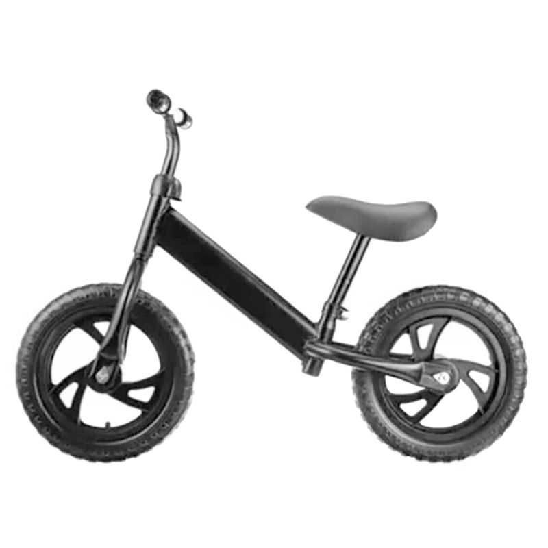 GENERICO - Bicicleta Equilibrio Niños Sin Pedales negra