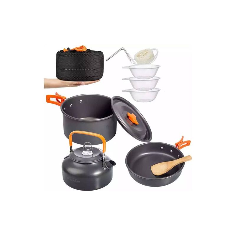 GENERICO - Set Ollas Camping Olla Para Cocinilla Camping Olla