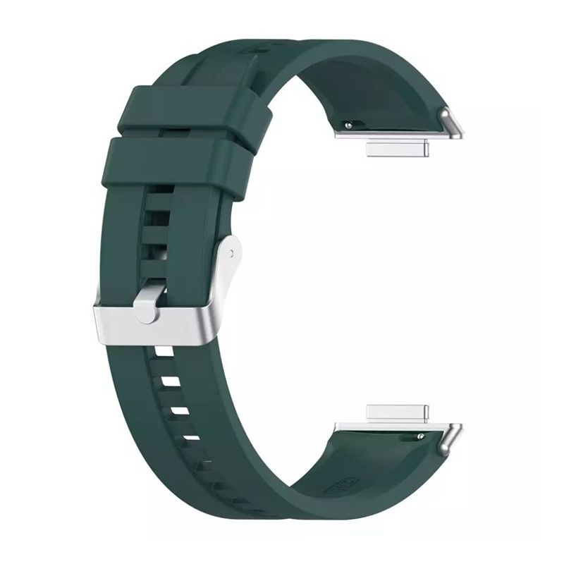 GENERICO - Correa Silicona Compatible con Huawei Watch Fit 2 Verde M