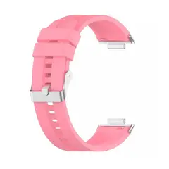 GENERICO - Correa Banda Silicona Compatible con Huawei Watch Fit 2 Rosa