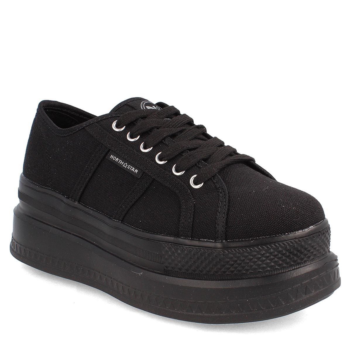 NORTH STAR - Zapatilla Mujer North Star Plat Negro