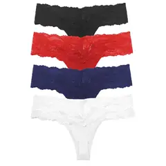 EVERSO - Pack 2 Unidades Calzones Tanga Invisibles 01.…