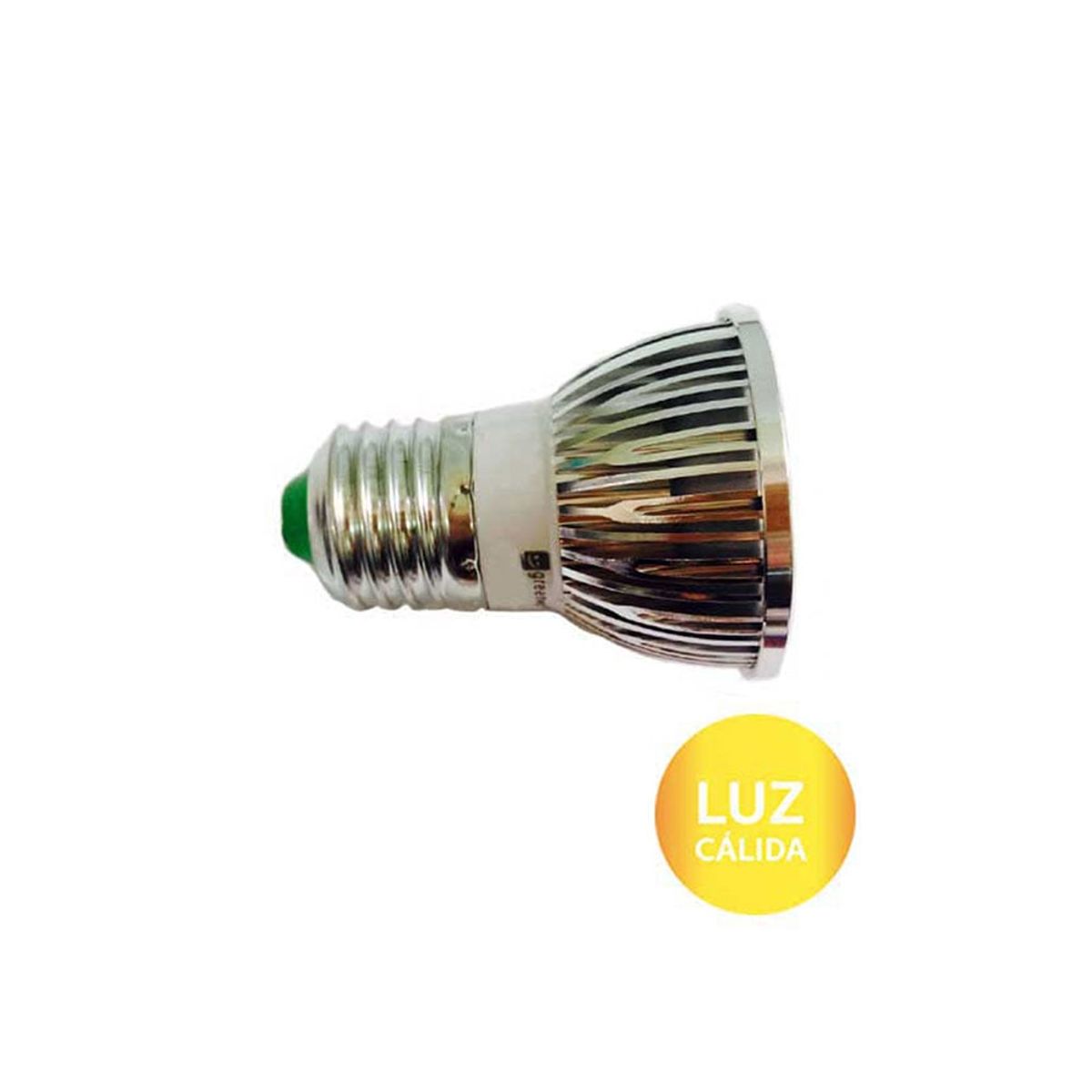 GREEN E - Ampolleta Led E-27 5W Luz cálida Green e