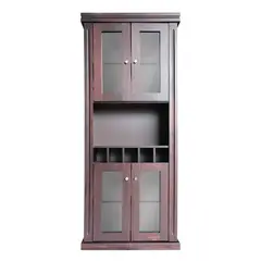 LAS ARAUCARIAS - Vitrina Barcelona de Madera 4 Puertas de Vidrio