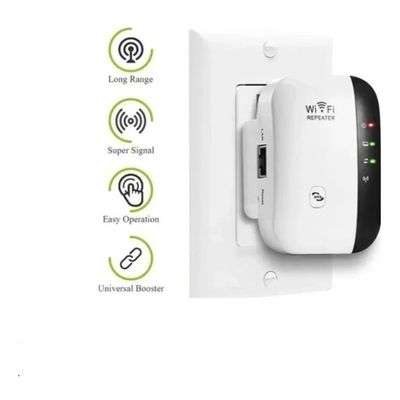 Imagen 2 del producto Repetidor Extensor Wifi Inalambrico Amplificador 300mbs
