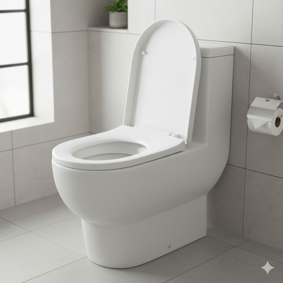 STRETTO - Tapa Asiento Soft Close Para wc Inodoro Acros Stretto