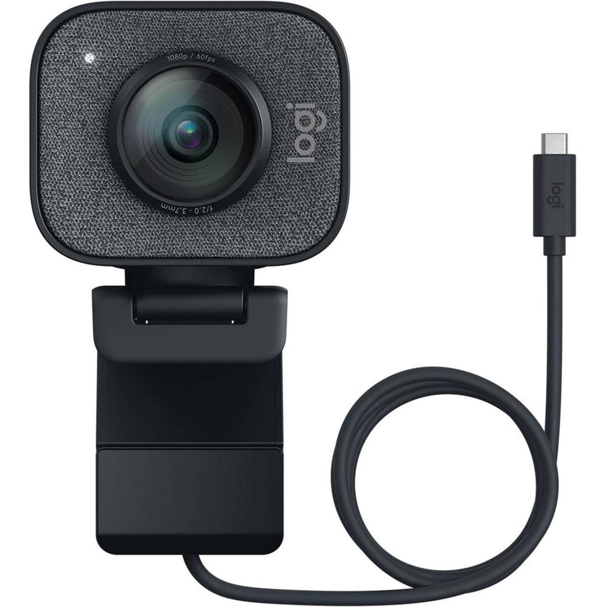 LOGITECH - Webcam Logitech StreamCam Plus Full HD 60fps USB-C Grafito