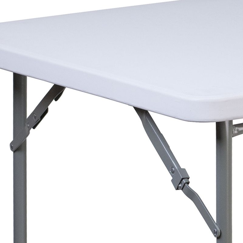 GENERICO - Mesa plegable portátil para interior y exterior 87x87x74