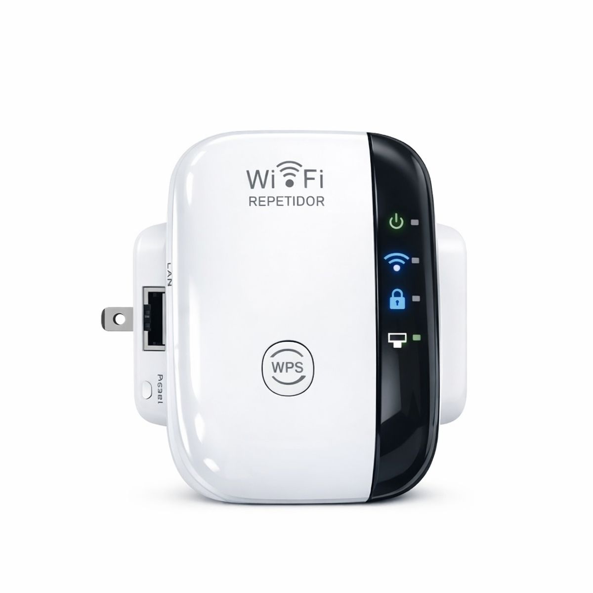 GENERICO - Repetidor Amplificador Wifi 300Mbps Extensor Senal Inalambrica Router AP Compacto