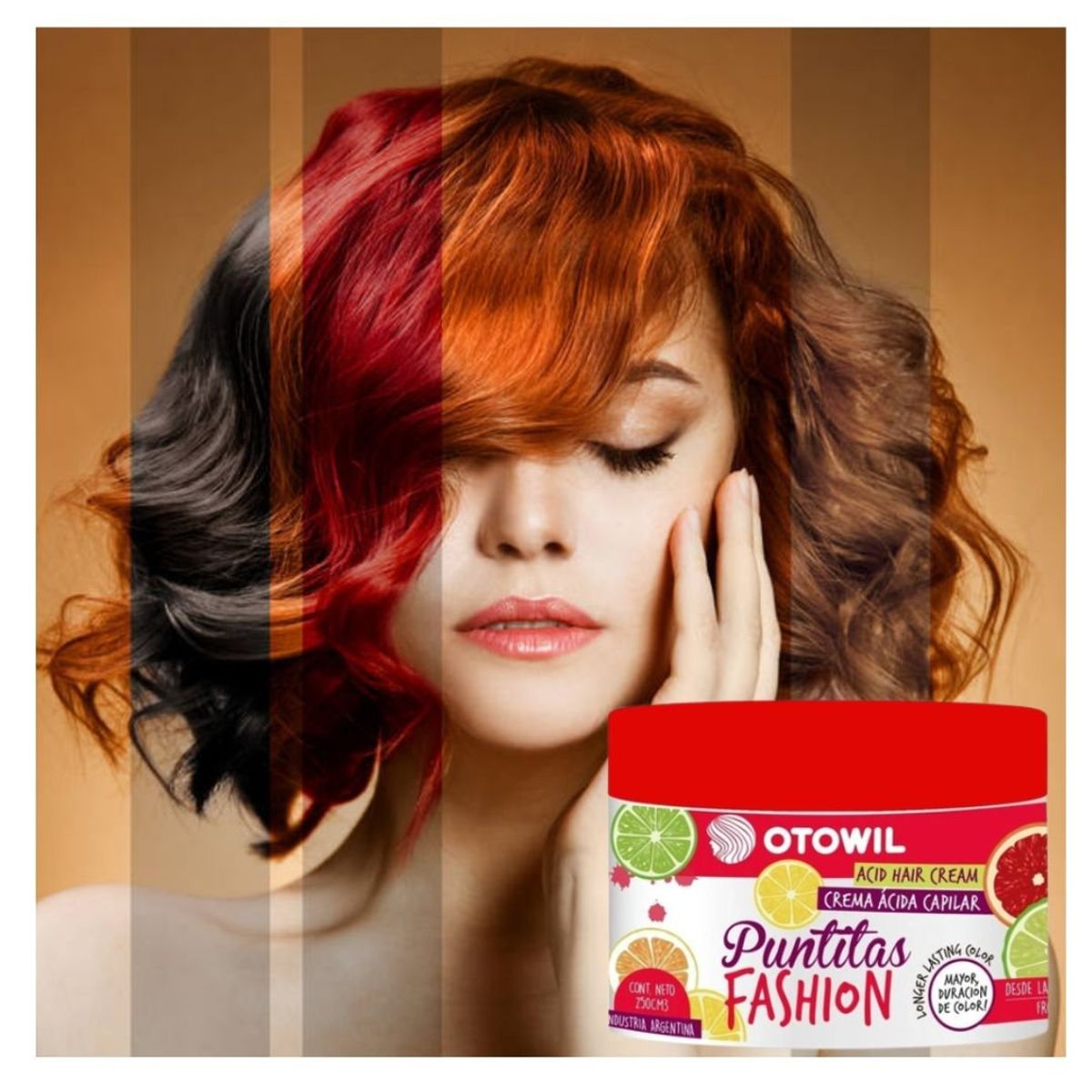 OTOWIL - CREMA ACIDA CAPILAR QUE PROLONGA LA DURACION DL COLOR CABELLOS TEÑIDOS