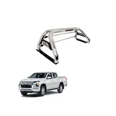 GENERICO - Barra Antivuelco Acero Inoxidable Mitsubishi L200 2016-2022