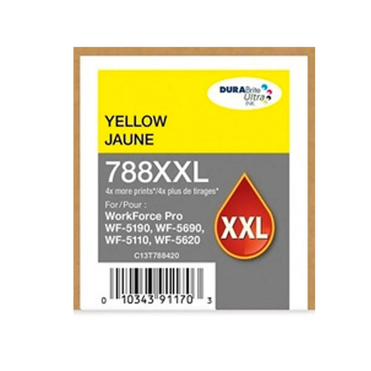 EPSON - Tinta Epson - T788xxl420-al - Yellow - Workforce Wf-5190